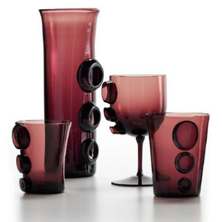 Nason Moretti Venthouse water glass violet - Buy now on ShopDecor - Discover the best products by NASON MORETTI design