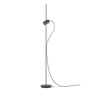 Nomon Onfa floor lamp Walnut Graphite - Buy now on ShopDecor - Discover the best products by NOMON design