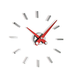 Nomon Puntos Suspensivos 12 wall clock Red - Buy now on ShopDecor - Discover the best products by NOMON design