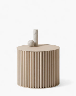 Opinion Ciatti Herclino coffee table Corkcrete beige h. 35 cm. - h. 13.7 in. - Buy now on ShopDecor - Discover the best products by OPINION CIATTI design