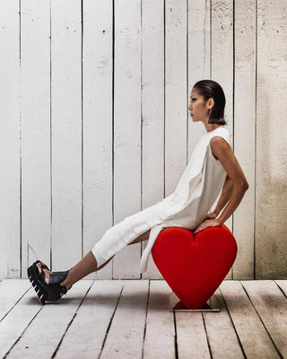 Opinion Ciatti Love seat trevira red - Buy now on ShopDecor - Discover the best products by OPINION CIATTI design