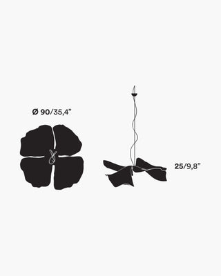 Opinion Ciatti Papavero Raggiante pendant lamp - Buy now on ShopDecor - Discover the best products by OPINION CIATTI design