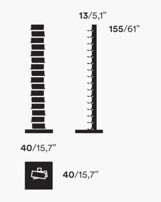 Opinion Ciatti Ptolomeo Vino vertical bottle holder - Buy now on ShopDecor - Discover the best products by OPINION CIATTI design