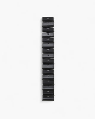 Opinion Ciatti Ptolomeo Vino Wall wall-mounted vertical bottle holder Black 150 cm. - 59 in. - Buy now on ShopDecor - Discover the best products by OPINION CIATTI design