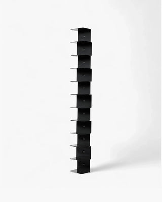 Opinion Ciatti Ptolomeo Wall vertical wall bookcase Black 155 cm. - 60.3 in. - Buy now on ShopDecor - Discover the best products by OPINION CIATTI design