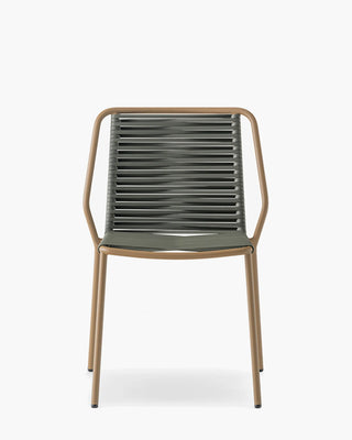 Pedrali Philía 3900 metal chair Pedrali Honey Green MI100E-VE2 - Buy now on ShopDecor - Discover the best products by PEDRALI design