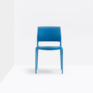 Pedrali Ara 310 polypropylene chair Blue BL - Buy now on ShopDecor - Discover the best products by PEDRALI design