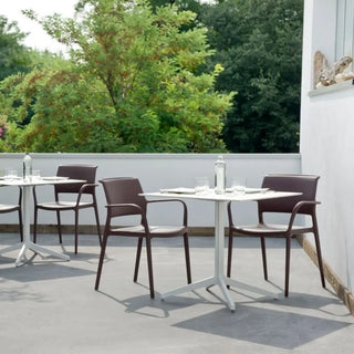 Pedrali Ara 315 polypropylene chair with armrests - Buy now on ShopDecor - Discover the best products by PEDRALI design