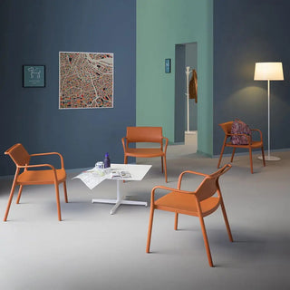 Pedrali Ara Lounge 316 polypropylene armchair - Buy now on ShopDecor - Discover the best products by PEDRALI design