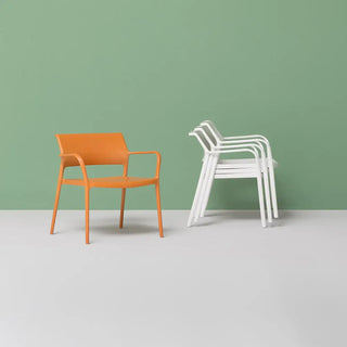 Pedrali Ara Lounge 316 polypropylene armchair - Buy now on ShopDecor - Discover the best products by PEDRALI design