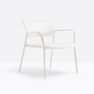 Pedrali Ara Lounge 316 polypropylene armchair White BI - Buy now on ShopDecor - Discover the best products by PEDRALI design