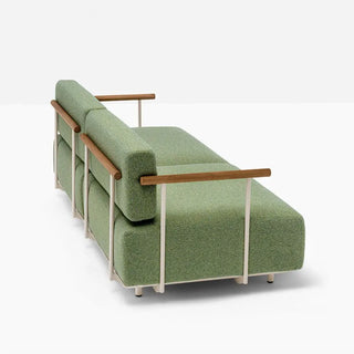 Pedrali Arki Sofa Plus with armrests - Buy now on ShopDecor - Discover the best products by PEDRALI design