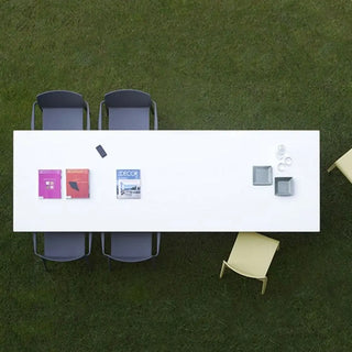 Pedrali Arki-Table OUTDOOR with solid laminate top