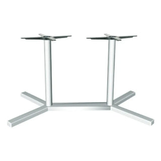 Pedrali Bold 4758 cast iron rectangular table base 98x53 cm. - 38.58x20.87 in.