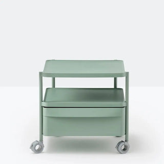 Pedrali Boxie BX chest of drawers with shelf and wheels