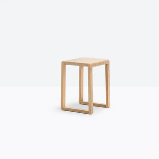 Pedrali Brera oak stool without backrest