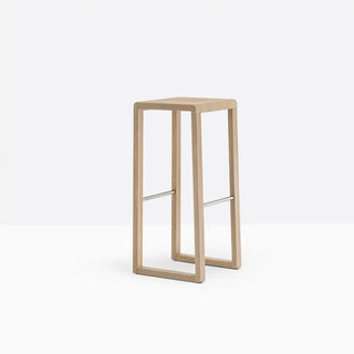 Pedrali Brera oak stool without backrest