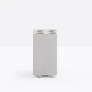 Pedrali Brik polyethylene umbrella stand Light grey GC Small - Buy now on ShopDecor - Discover the best products by PEDRALI design