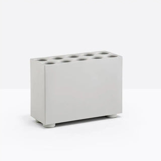 Pedrali Brik polyethylene umbrella stand Light grey GC Big - Buy now on ShopDecor - Discover the best products by PEDRALI design