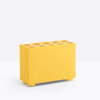 Pedrali Brik polyethylene umbrella stand Yellow GI Big - Buy now on ShopDecor - Discover the best products by PEDRALI design