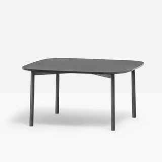 Pedrali Buddy BDT coffee table h. 31 cm - 12.21 in. with solid laminate top