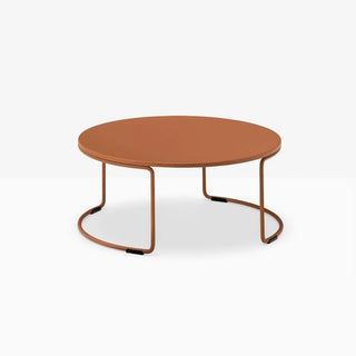 Pedrali Circuit CRTD coffee table with steel top OUTDOOR