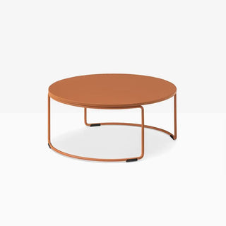 Pedrali Circuit CRTD coffee table with steel top OUTDOOR