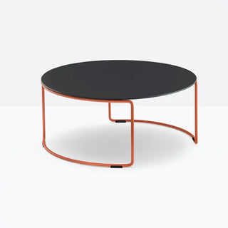 Pedrali Circuit CRTD coffee table with solid laminate top