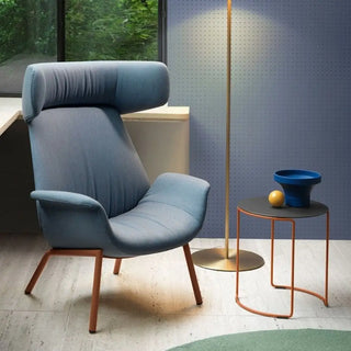Pedrali Circuit CRTD coffee table with solid laminate top