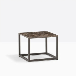 Pedrali Code Marble coffee table with marble top