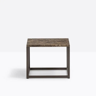 Pedrali Code Marble coffee table with marble top