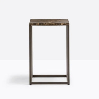 Pedrali Code Marble coffee table with marble top
