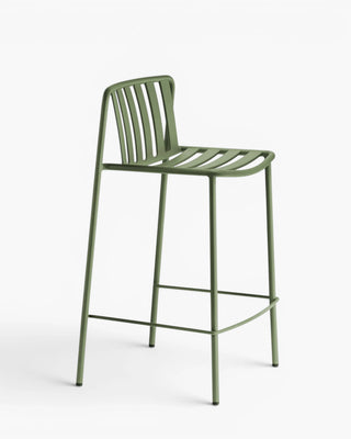 Pedrali Coney metal stool with backrest
