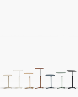 Pedrali Diego 5910 height-adjustable steel side table