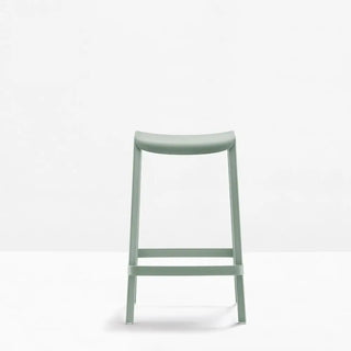 Pedrali Dome polypropylene stool Green VE2 65 cm - Buy now on ShopDecor - Discover the best products by PEDRALI design