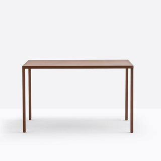 Pedrali Fabbrico TFA table 120x80 cm. in rust powder coated steel - Buy now on ShopDecor - Discover the best products by PEDRALI design