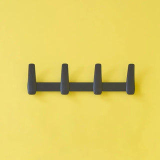 Pedrali Flag Wall 5150W wall-mounted coat hanger Black Black NE 4 Hooks - Buy now on ShopDecor - Discover the best products by PEDRALI design