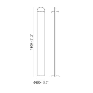 Pedrali Giravolta 1799 portable table/floor lamp