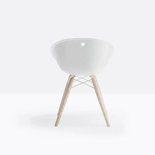 Pedrali Gliss lounge chair with ash legs - Buy now on ShopDecor - Discover the best products by PEDRALI design