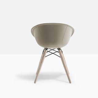 Pedrali Gliss lounge chair with ash legs
