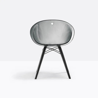 Pedrali Gliss lounge chair with ash legs