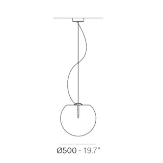 Pedrali Happy Apple suspension lamp