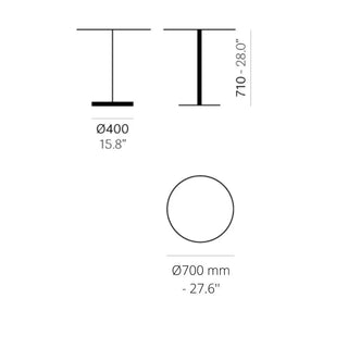 Pedrali Ikon 865 table
