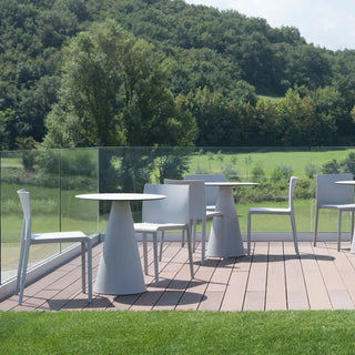 Pedrali Ikon 866 table base ø 40 cm - 15.75 in. with concrete ballast