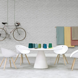 Pedrali Ikon 869 table base ø 55 cm - 21.65 in. to be filled