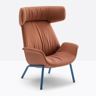 Pedrali Ila 2022 padded armchair in fabric