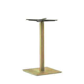 Pedrali Inox 4402 table base with square base 40x40 cm. - 15.75x15.75 in.