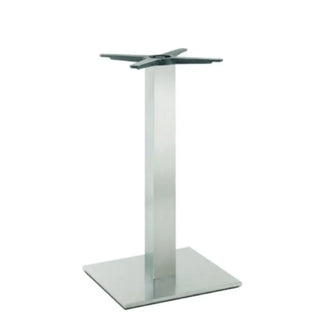 Pedrali Inox 4441 REG table base with square base 40x40 cm. - 15.75x15.75 in.