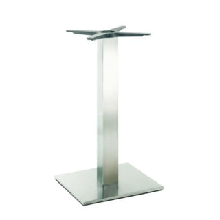 Pedrali Inox 4441 REG table base with square base 40x40 cm. - 15.75x15.75 in.