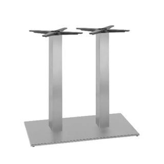 Pedrali Inox 4462 REG table base with rectangular base 75x40 cm - 29.53x15.75 in.